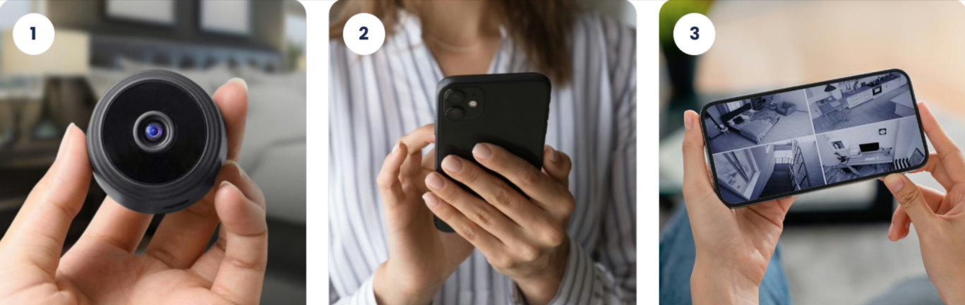 SpyFocus Mini Wifi Camera How To Use