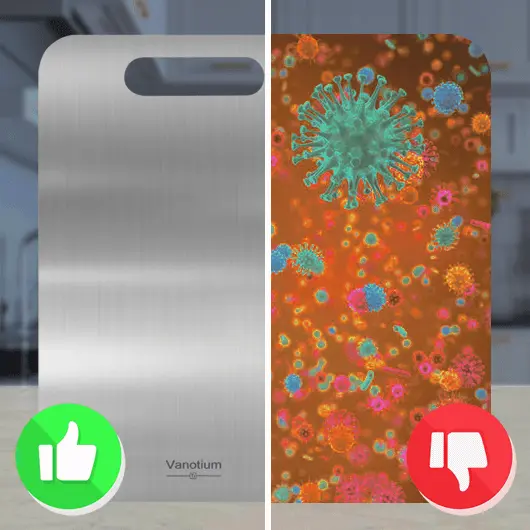 Vanotium Titanium Cutting Board benefits