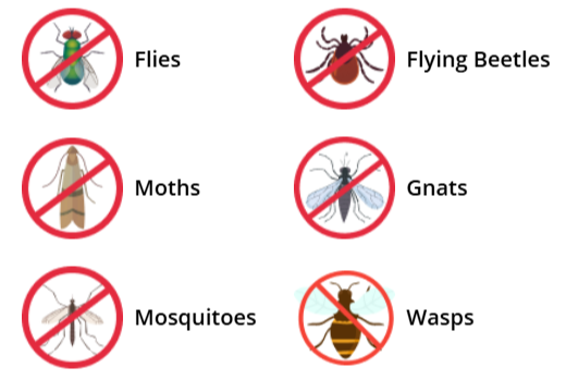 BuzzZapper Pro Portable Bug Zapper Benefites