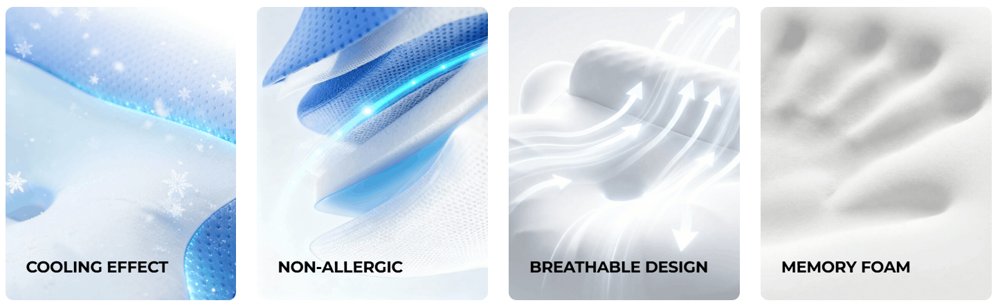 Melara Pro Pillow Features 