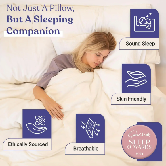 FluffCo Luxury Hotel Pillow Benefites