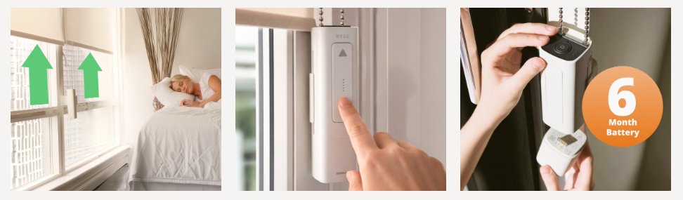 RYSE SmartShade Use